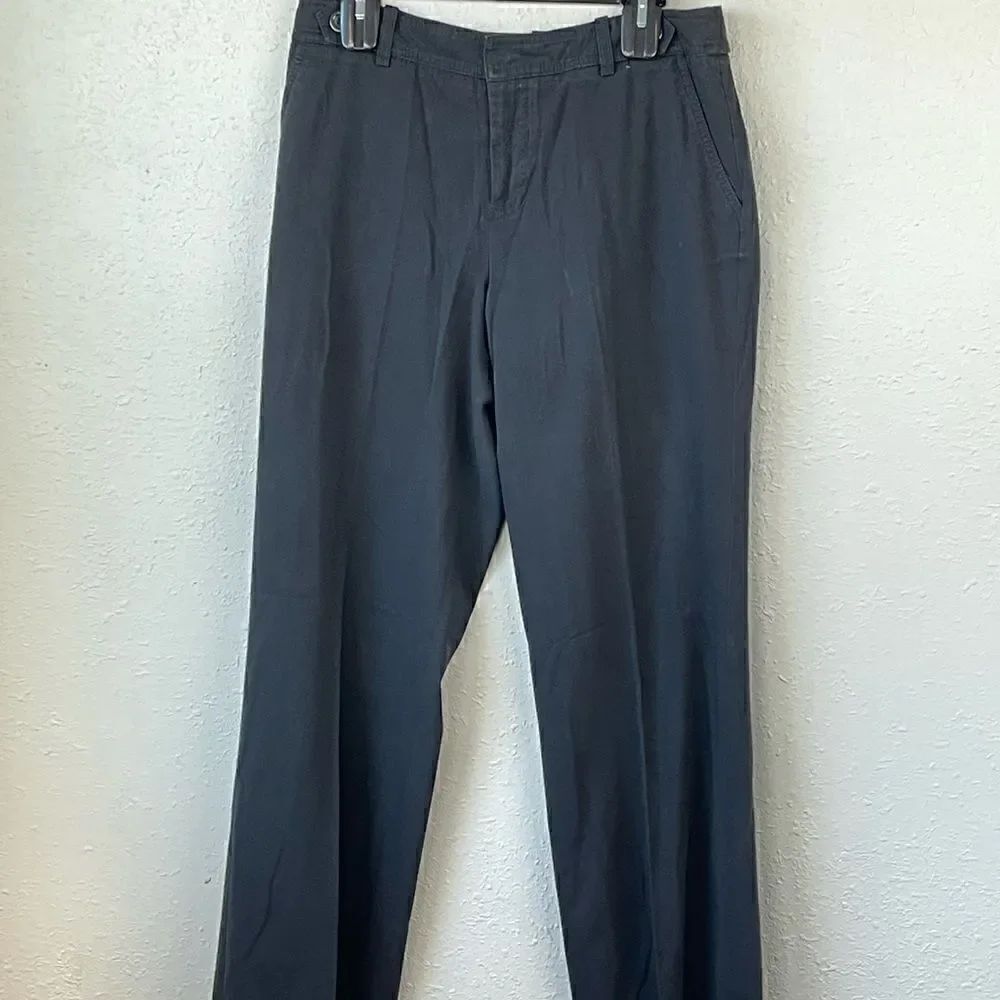 Pre-Owed Merona Womens Black Dress Pants Size 8